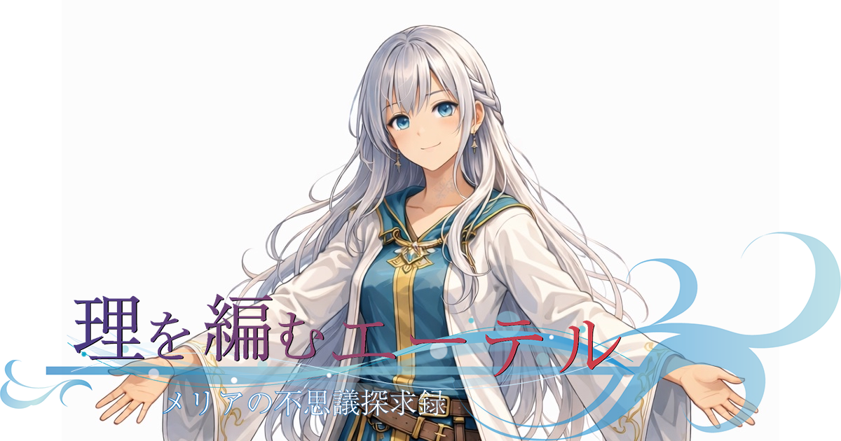 理を編むエーテルーメリアの不思議探求録－