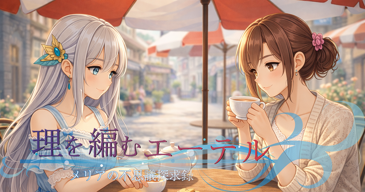 お茶するふたり